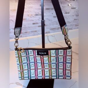 TOUS Multicolor Monogram Canvas Crossbody Bag – Preloved